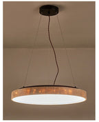 Travertine Circle LED Pendant Light