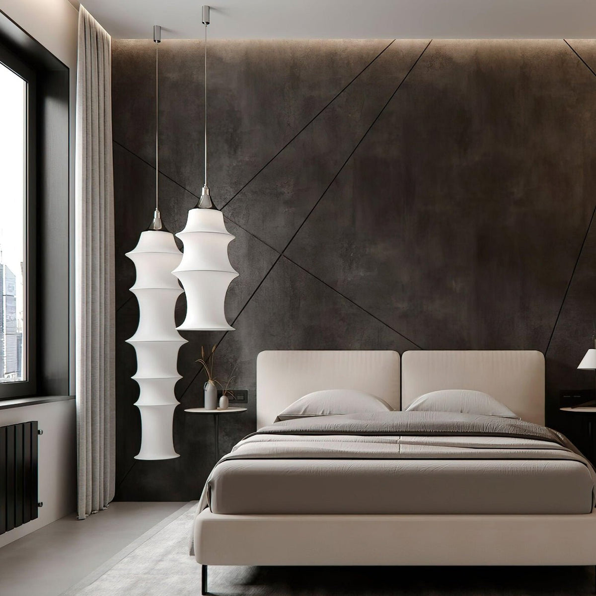 Tiered Column Pendant Light