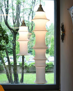 Tiered Column Pendant Light