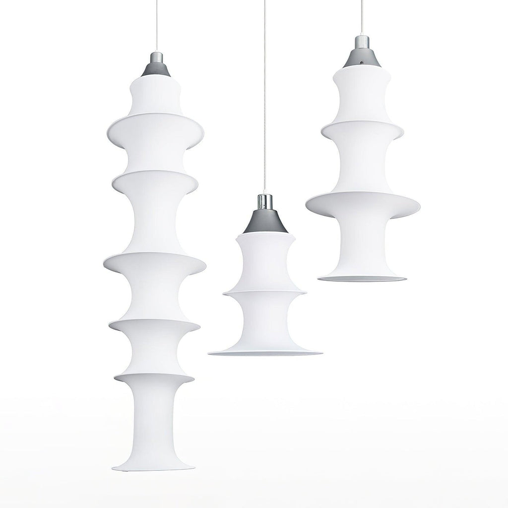 Tiered Column Pendant Light