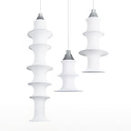 Tiered Column Pendant Light