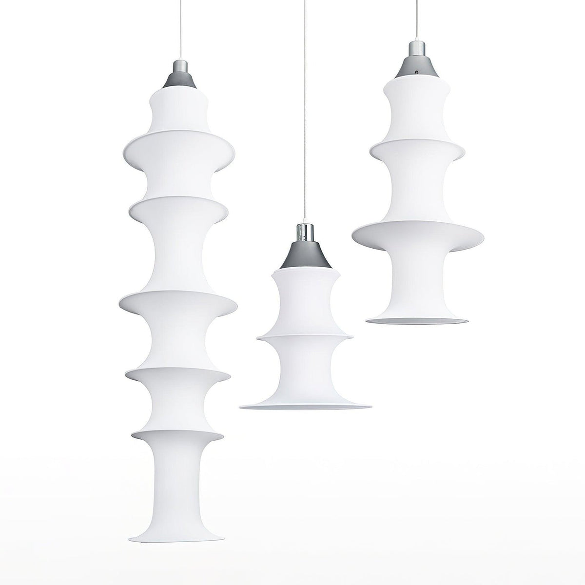 Tiered Column Pendant Light