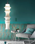 Tiered Column Pendant Light