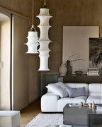 Tiered Column Pendant Light