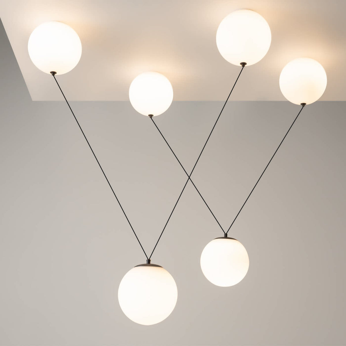 Asteris Multi Globe Pendant Lamp