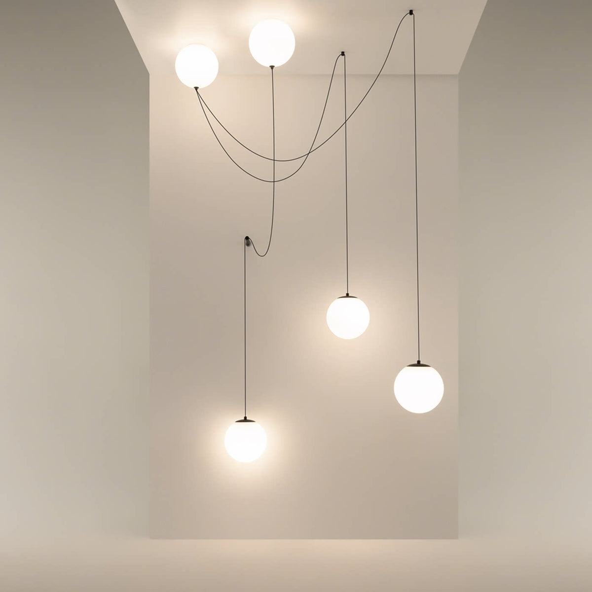 Asteris Multi Globe Pendant Lamp