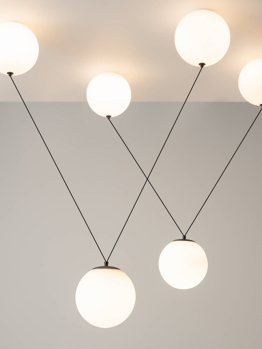 Asteris Multi Globe Pendant Lamp
