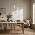 Alabaster Bell Cluster Pendant Lamp