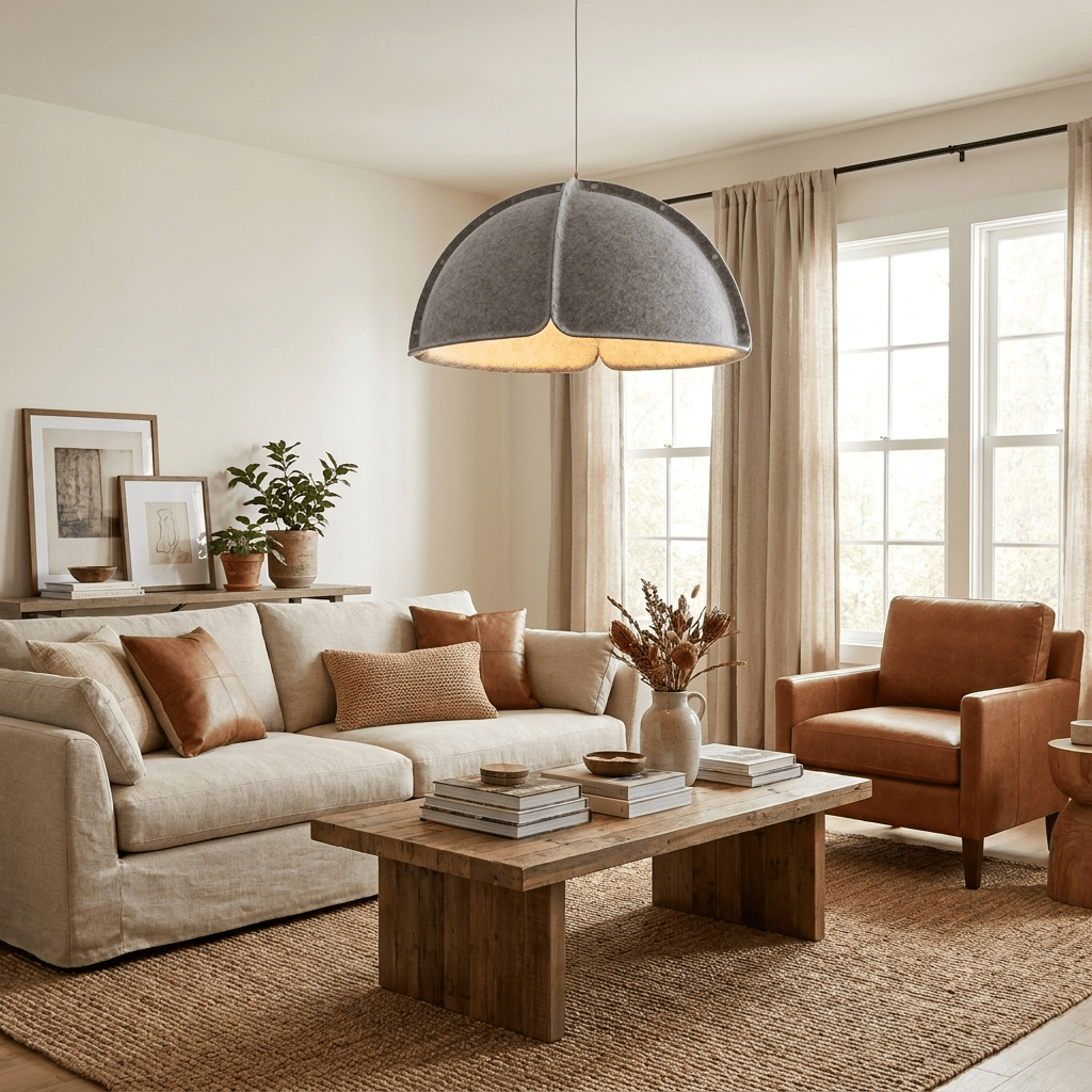 Hush Acoustic Felt Pendant Lamp