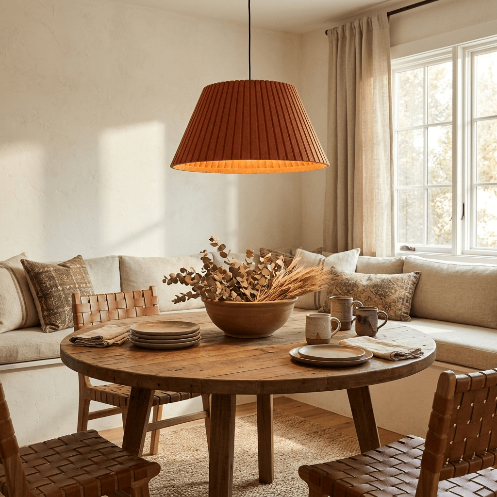 Trapezoid Acoustic Pendant Lamp
