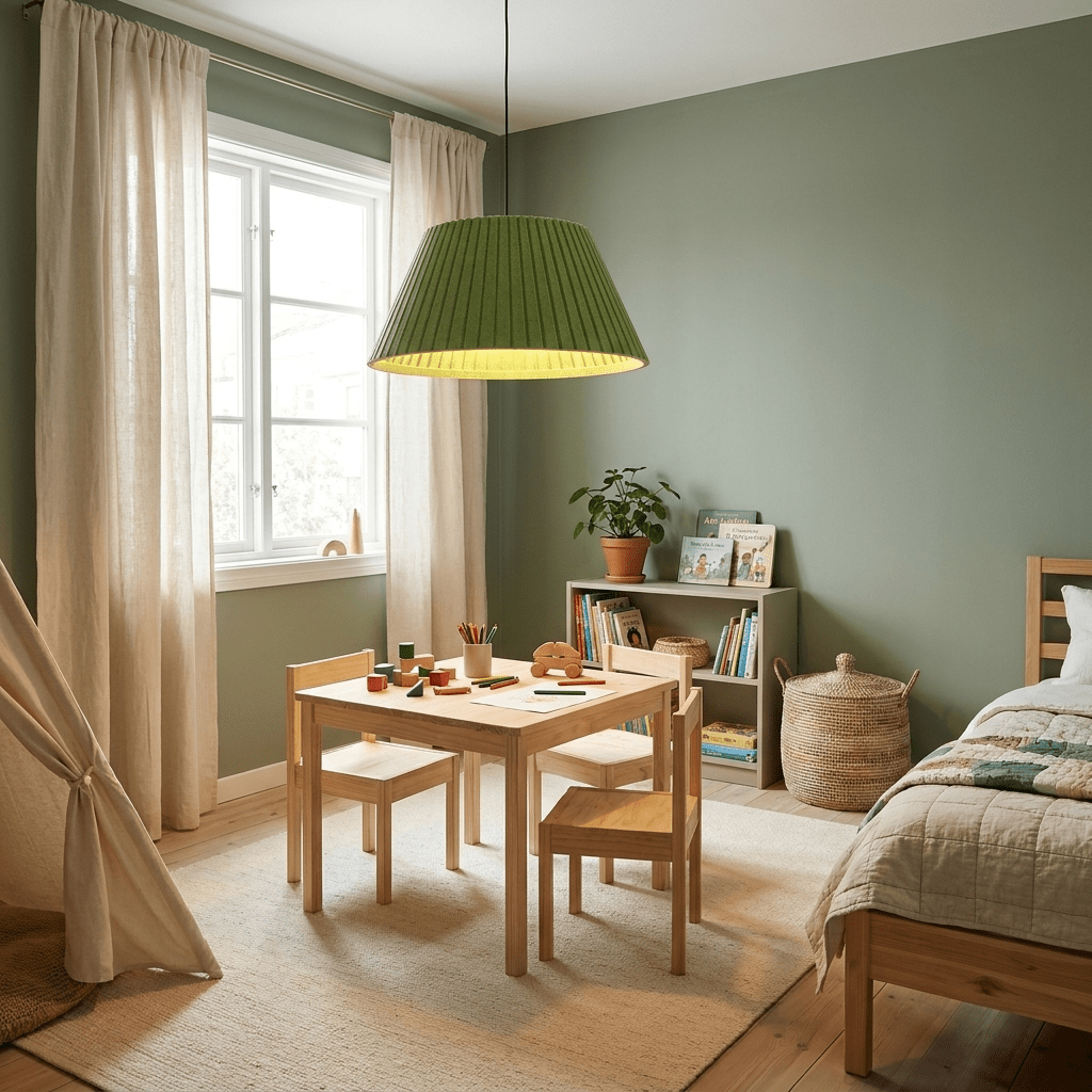 Trapezoid Acoustic Pendant Lamp