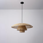 Hat Weave Rattan Pendant Lamp