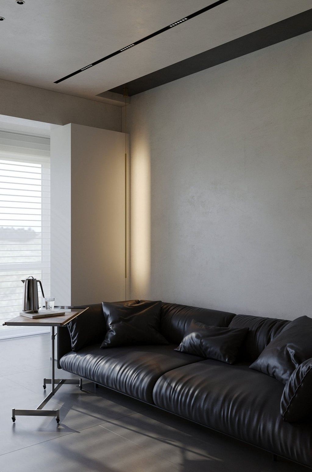 Minimalist Linear LED Pendant Light
