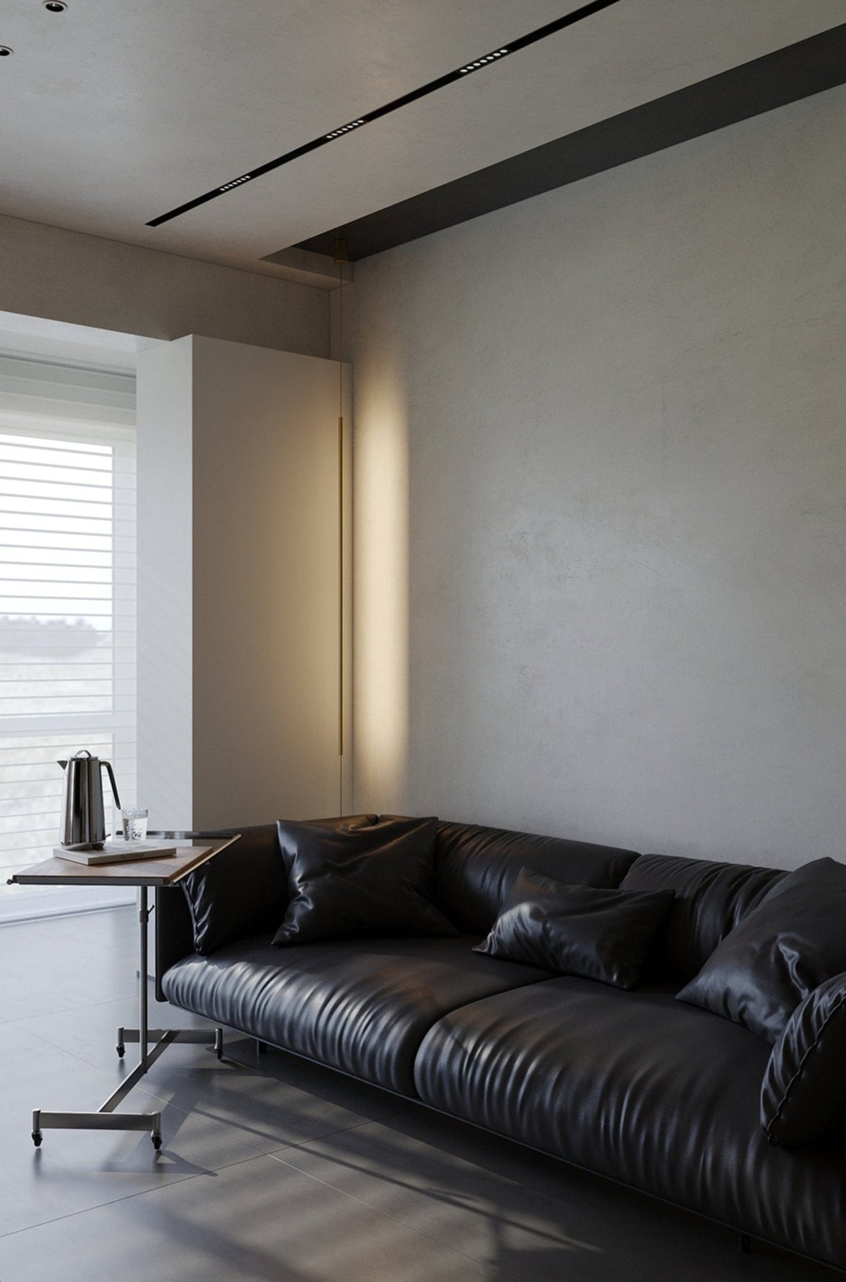 Minimalist Linear LED Pendant Light