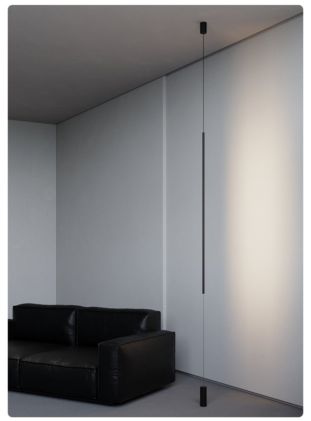 Minimalist Linear LED Pendant Light