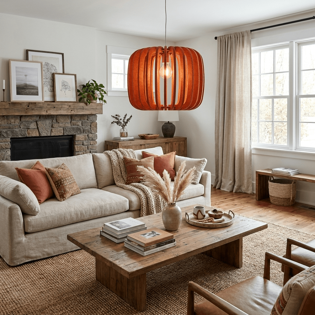 Acoustic Layered Pendant Lamp