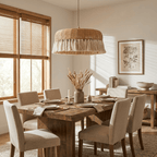 Arlina Jute Fringe Pendant Light