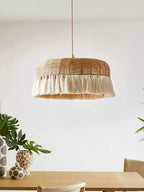 Arlina Jute Fringe Pendant Light