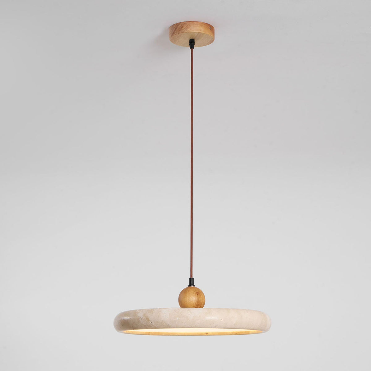 Lola Travertine Pendant Light