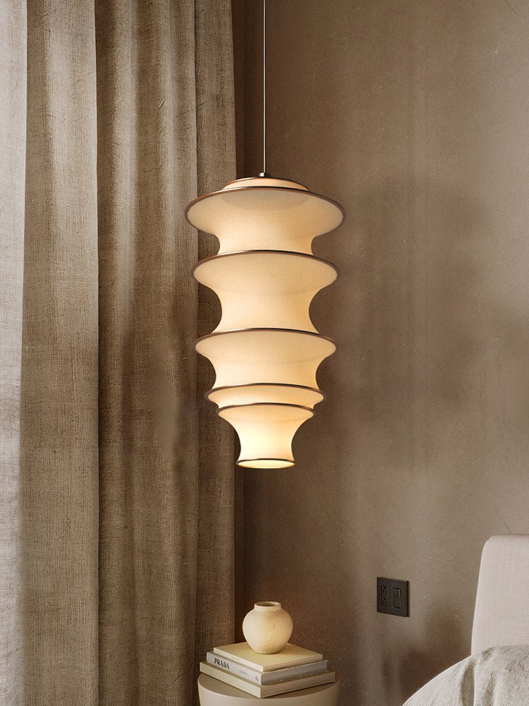 Tiered Wave Pendant Light