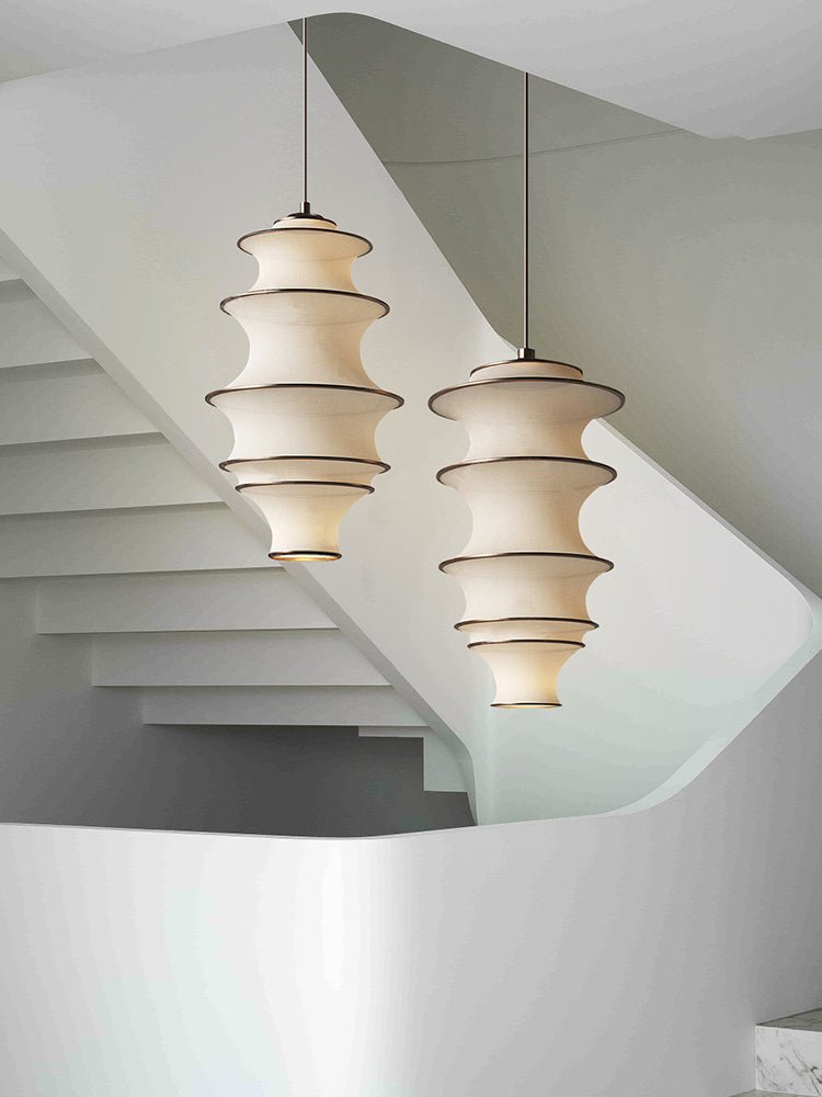 Tiered Wave Pendant Light