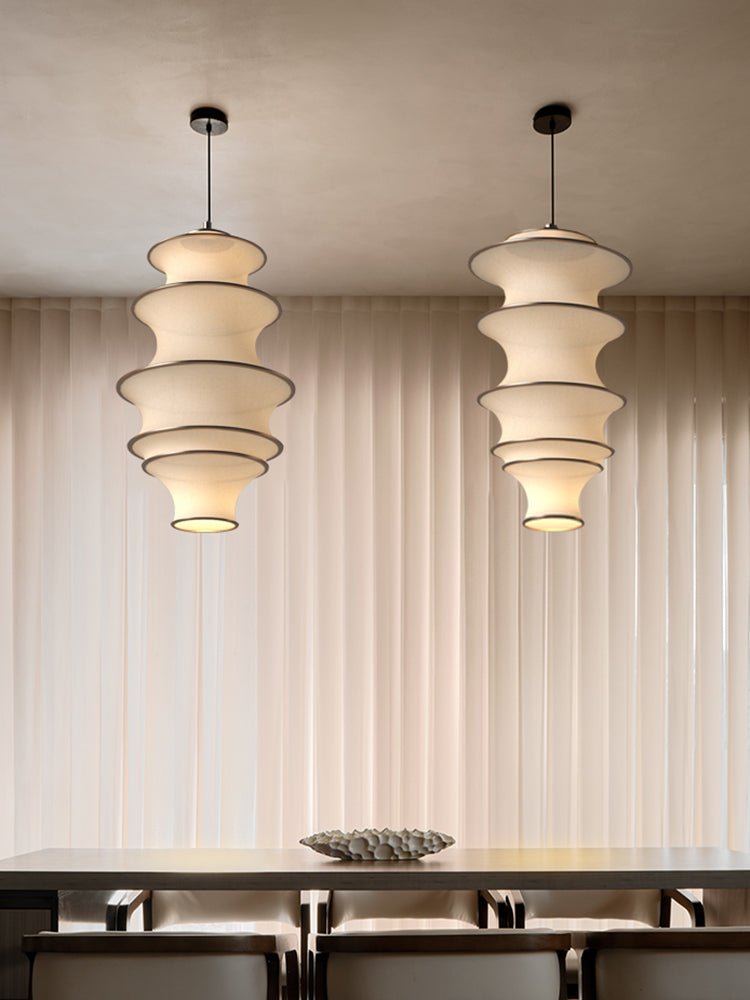 Tiered Wave Pendant Light