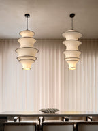 Tiered Wave Pendant Light