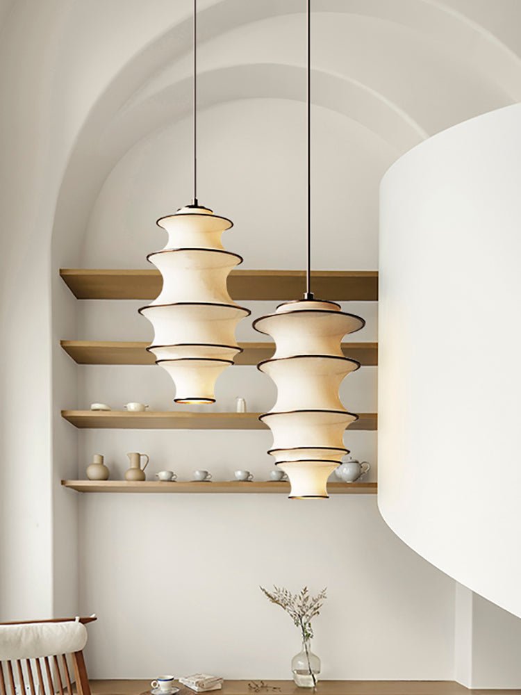 Tiered Wave Pendant Light