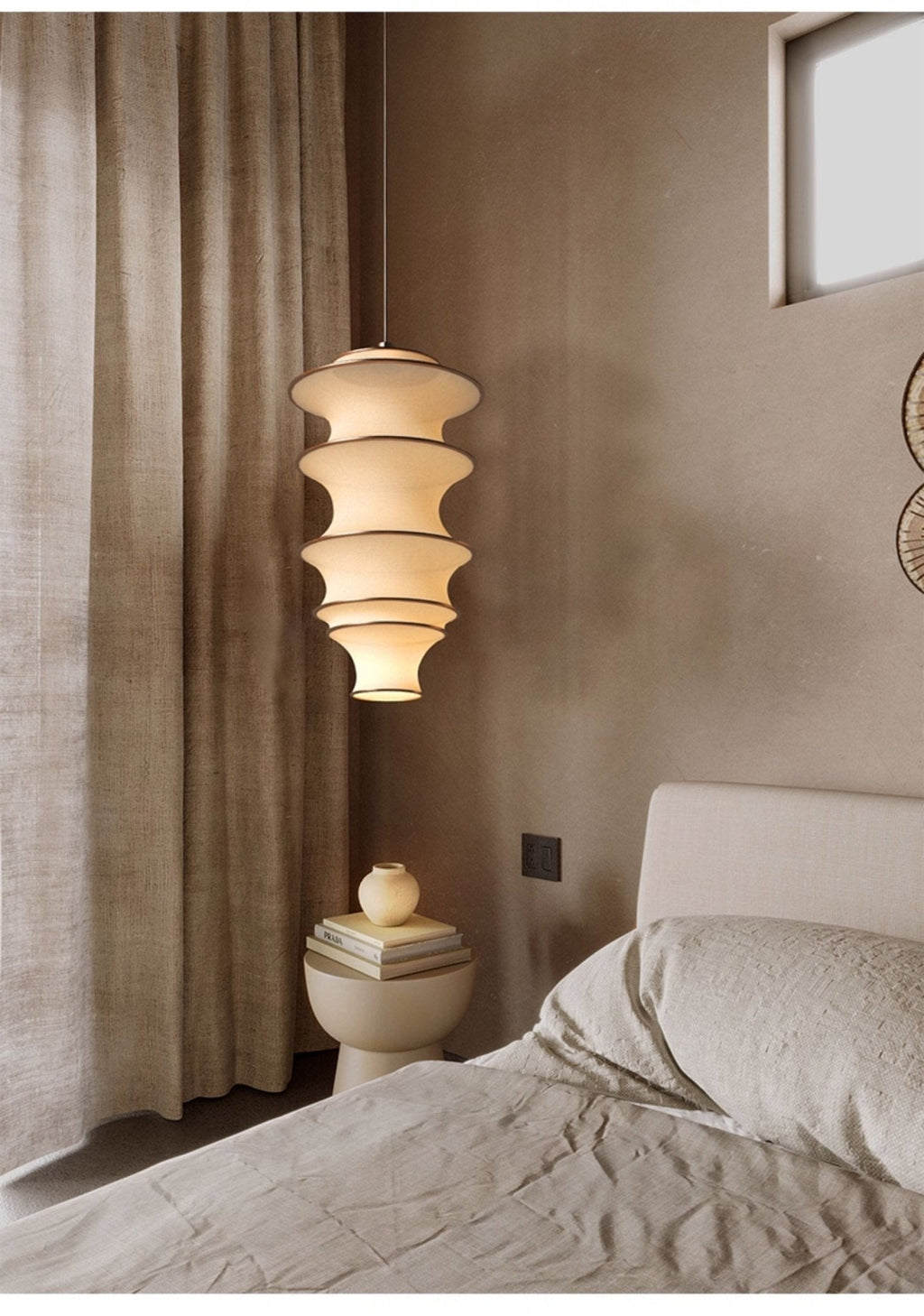 Tiered Wave Pendant Light