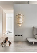 Tiered Wave Pendant Light
