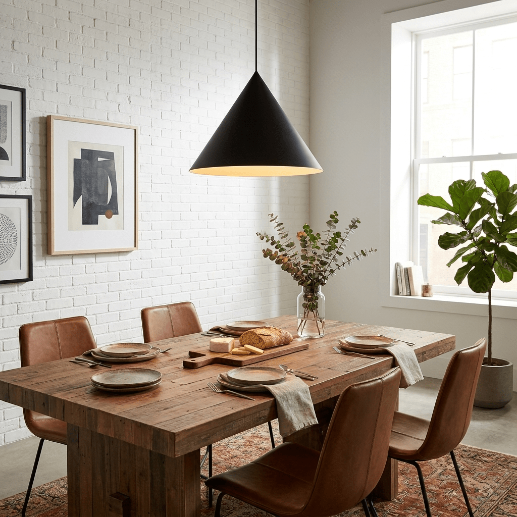 Minimalist Cone Pendant Lamp