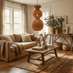 Virelle Gourd Rattan Pendant Light