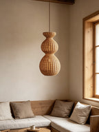 Virelle Gourd Rattan Pendant Light