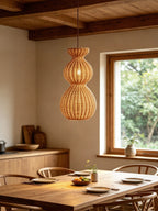 Virelle Gourd Rattan Pendant Light