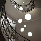 Gregg Stone Shape Glass Pendant Light