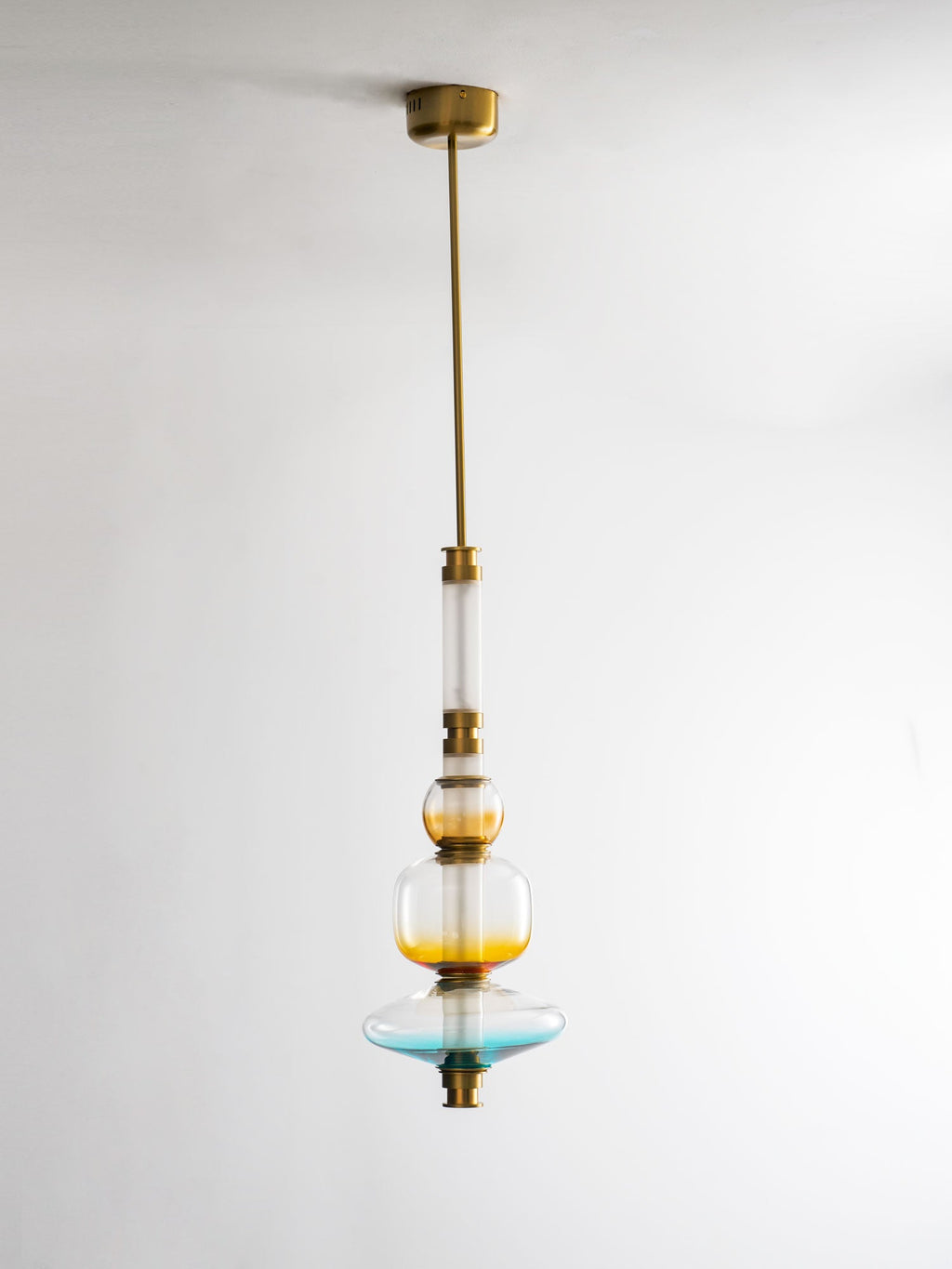 Glass Bead Linear Pendant Light