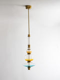 Glass Bead Linear Pendant Light