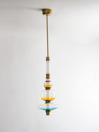 Glass Bead Linear Pendant Light