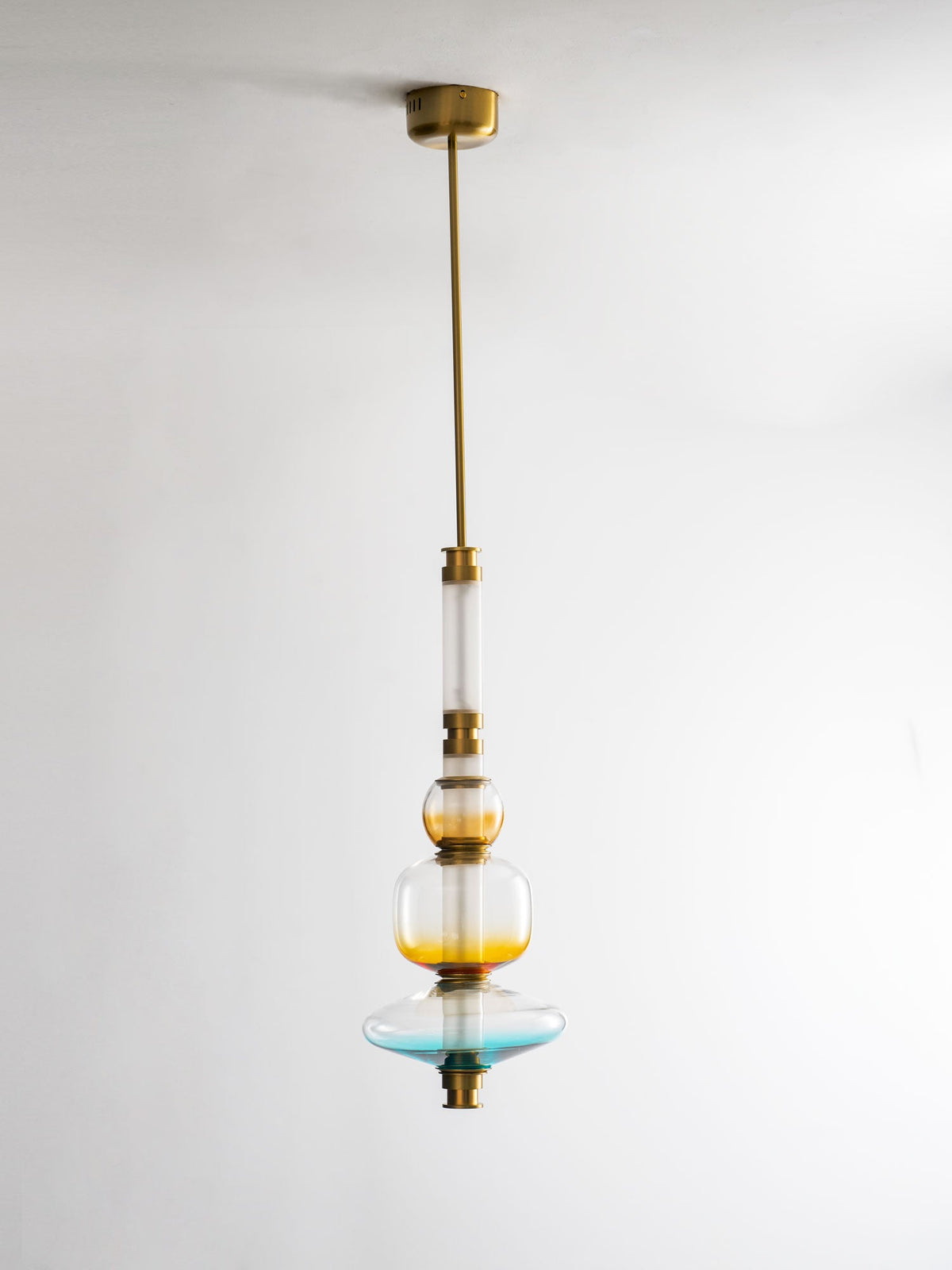 Glass Bead Linear Pendant Light