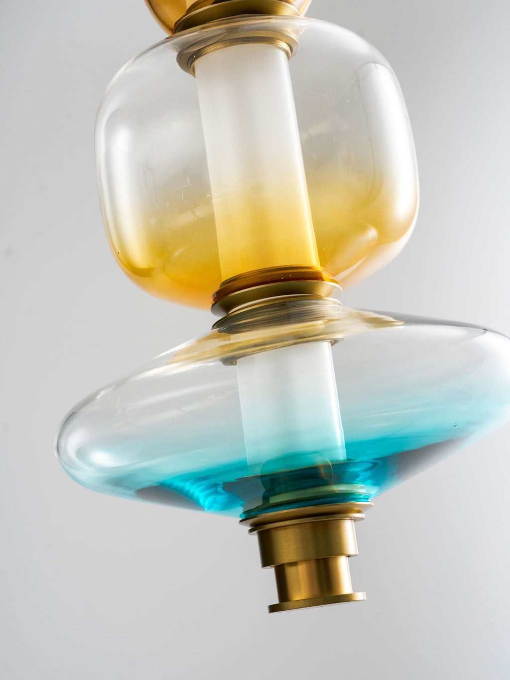 Glass Bead Linear Pendant Light