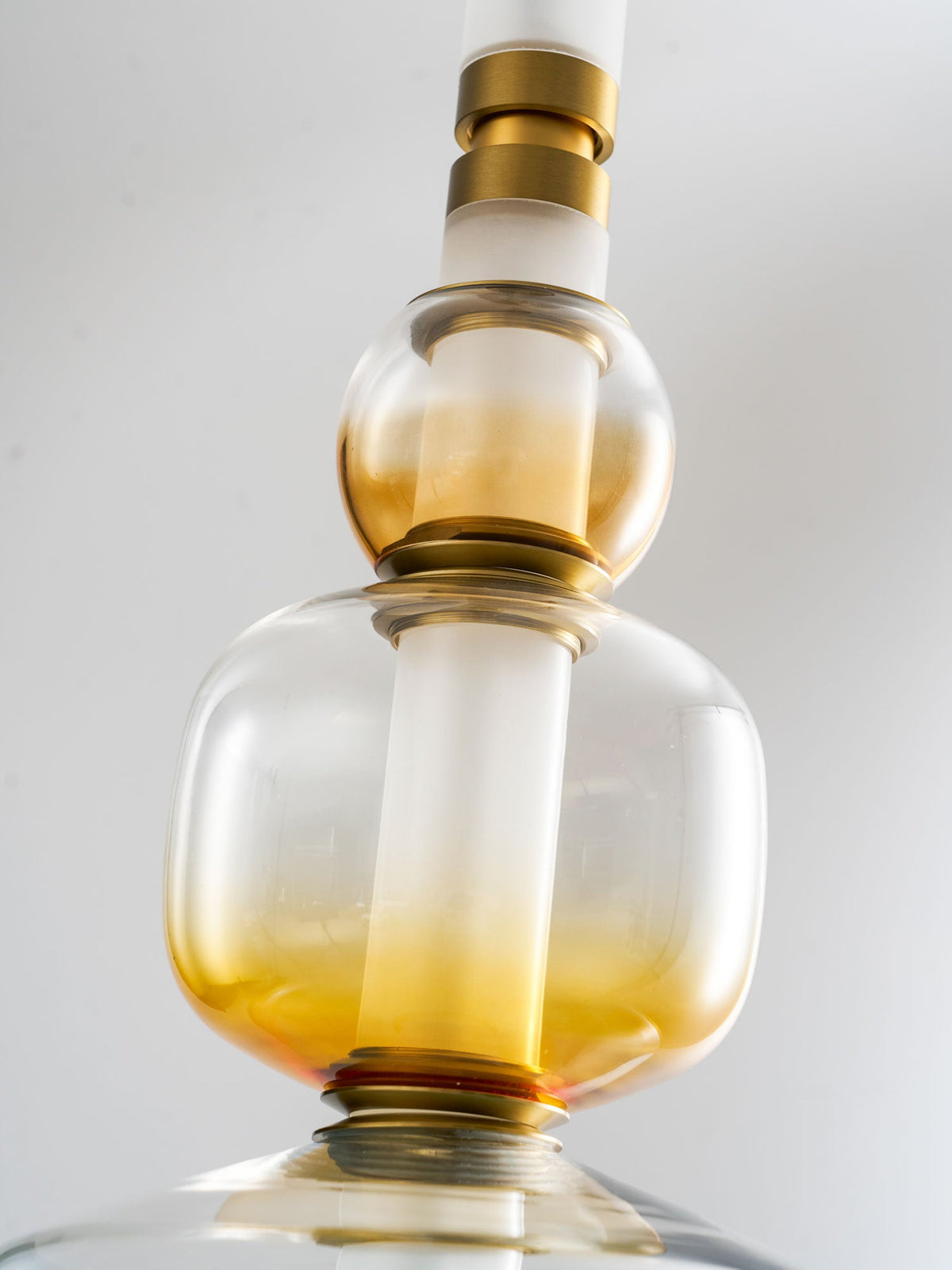 Glass Bead Linear Pendant Light