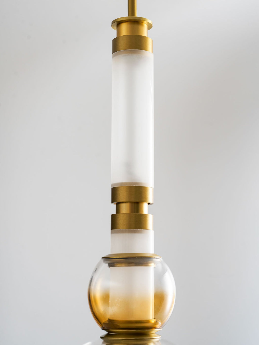 Glass Bead Linear Pendant Light