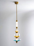 Glass Bead Linear Pendant Light