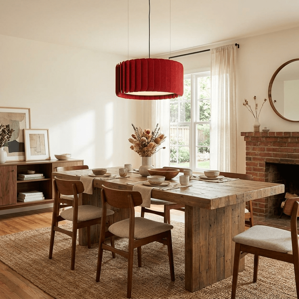 Drum Acoustic Pendant Lamp