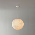 Lunara Mulberry Silk Globe Pendant Light
