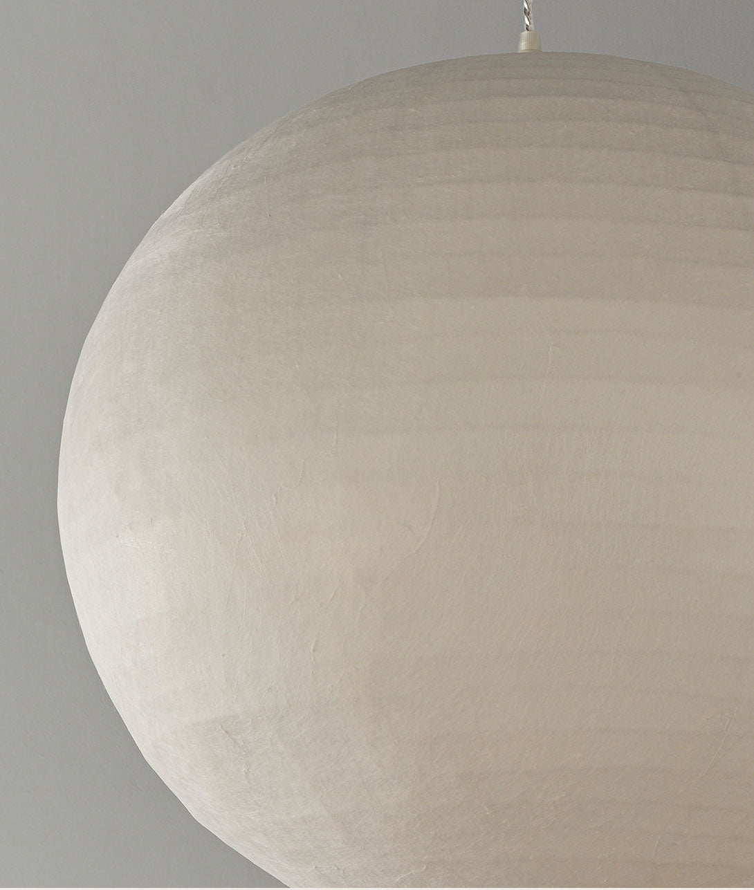 Lunara Mulberry Silk Globe Pendant Light