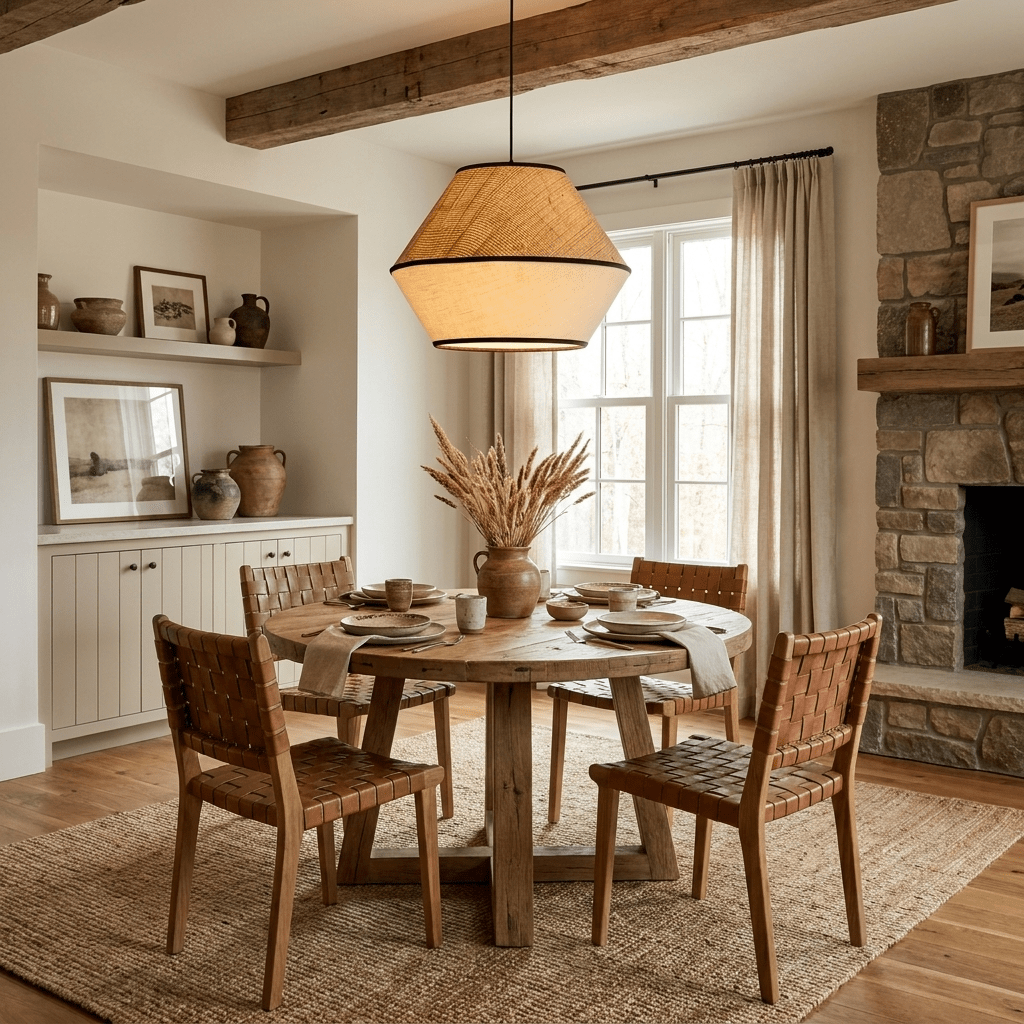 Maris Raffia Pendant Light
