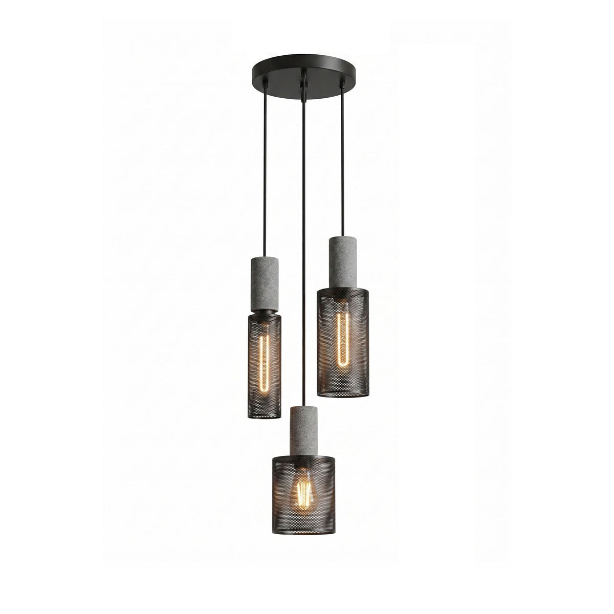 Cement Mesh Pendant Light