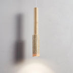 Travertine Stick Pendant Light