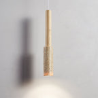 Travertine Stick Pendant Light